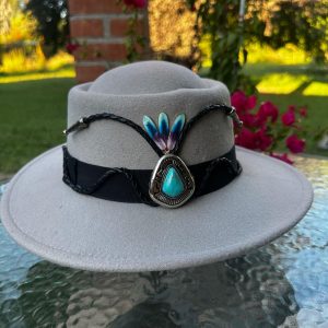Sombrero Fedora Gris