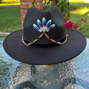 Sombrero Fedora Negro